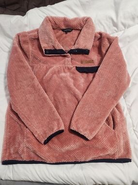 Simply Southern Rose Pink Plush Pullover